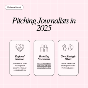 Pitching Journalists in 2025