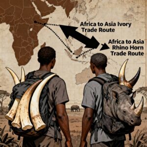 Wildlife trafficking networks in Africa
