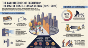 Park Bench Politics: The Rise of Hostile Architecture in Public Spaces 1 Park Bench Politics