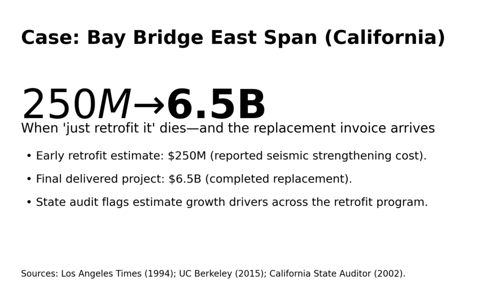 Bridges and Tunnels: The contract amendments that double budgets 9 bt amendments info3 baybridge