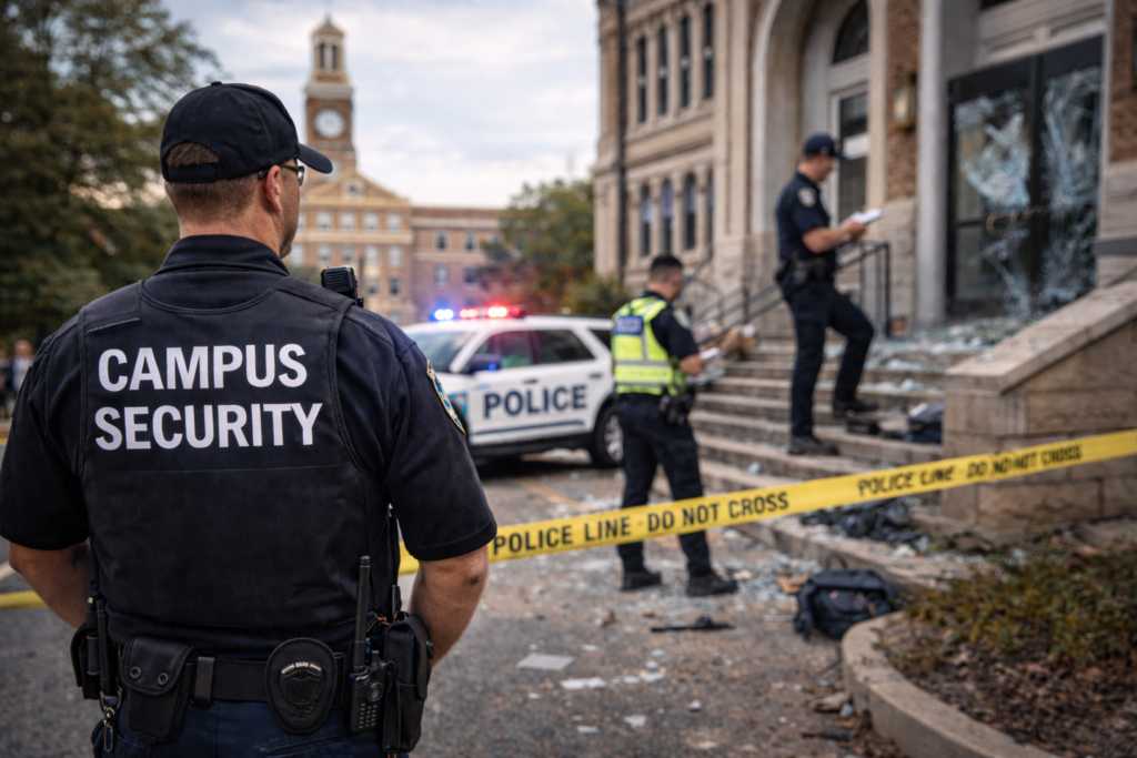 Campus security: Jurisdiction, transparency, and use of force 1 campus security