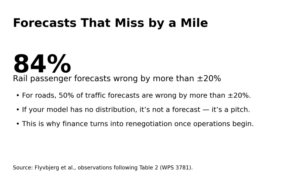 Megaproject Cost Overruns: The patterns that never change 11 mega overruns info5 error rates