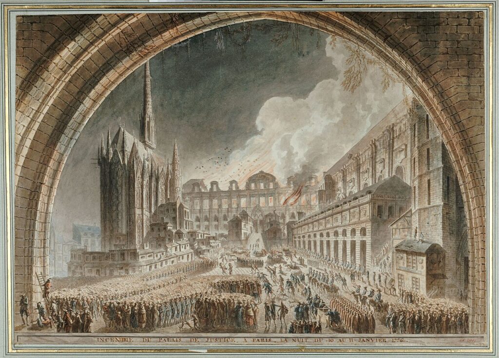 1280px Incendie du Palais de justice C3A0 Paris2C la nuit du 10 au 11 janvier 17762C D.2997