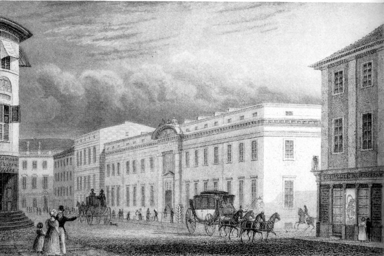 Berlin KC3B6nigl Hauptbank JC3A4gerstr um 1850