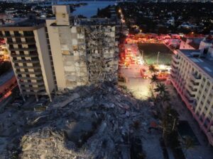 Building Collapse Investigations: The Concrete Scandals Of The last 11 Years 19 Surfside condominium collapse photo from Miami Dade Fire Rescue 1