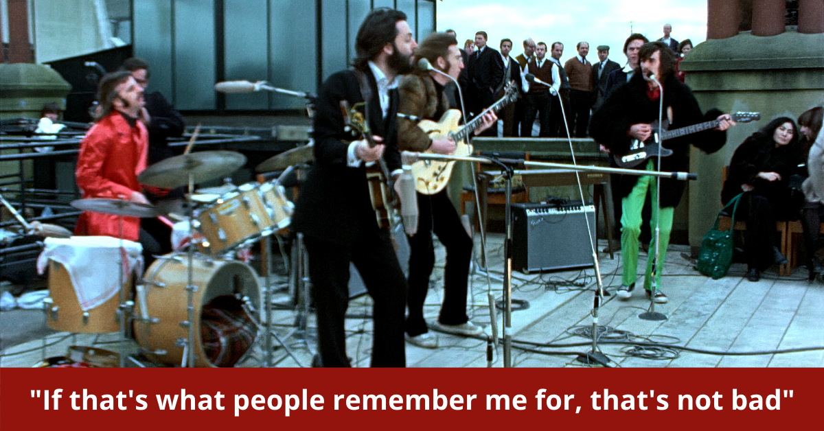 The Beatles Rooftop Concert Police Intervention 1969