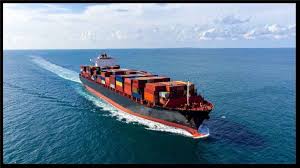 container ship exits hormuz